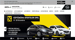 Desktop Screenshot of opel-unionmotors.ro