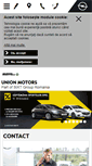 Mobile Screenshot of opel-unionmotors.ro